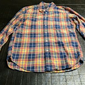 J.Crew Homespun flannel mens